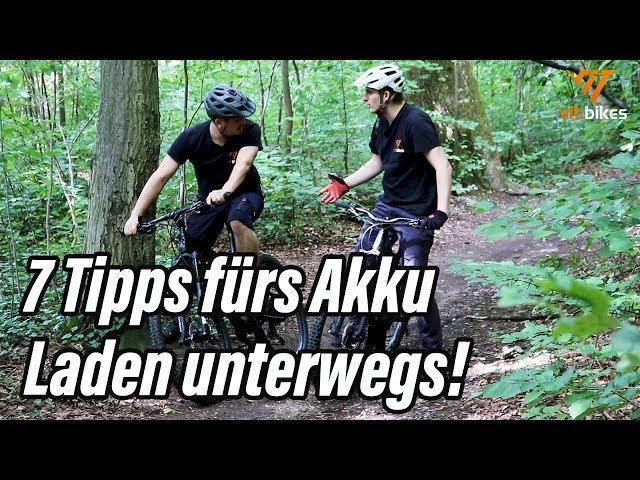 7 Tipps um deinen Ebike Akku unterwegs zu laden - vit:bikesTV