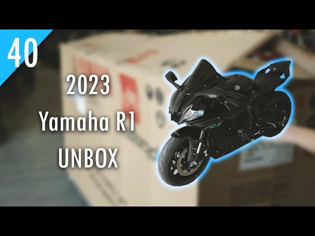 【40】New 2023 Yamaha R1 Unboxing | MODS