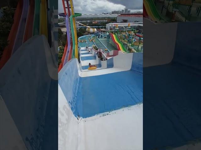 Original version, this kind of spinning slide #water park #water park slide #water park sl   #f9135
