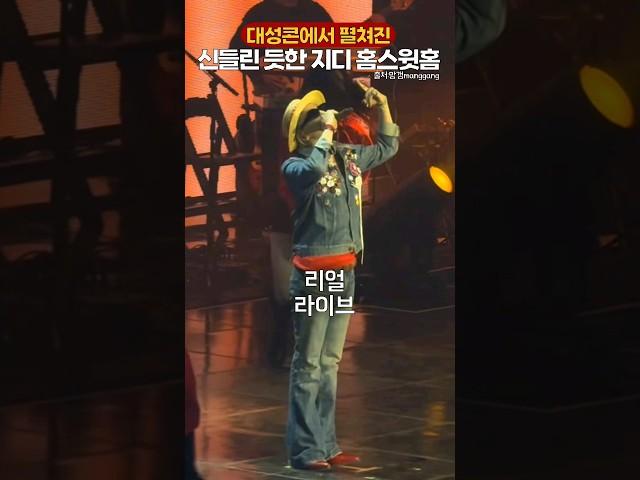 대성콘 지디 홈스윗홈 미친 라이브