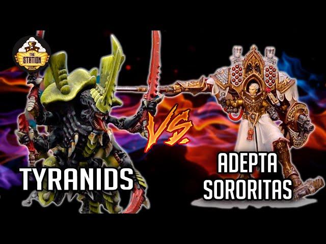 Tyranids vs Adepta Sororitas I Battlereport | 2000pts I Warhammer 40000