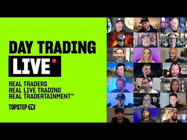 TopstepTV Live Futures Day Trading: Accidentally In Profit (11/22/24)