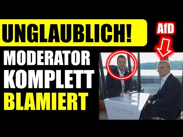 Damit hat er nicht gerechnet! Interview geht für Moderator komplett nach hinten los!