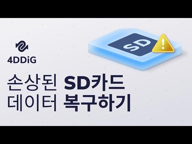 [SD 카드 복구] 손상된 SD 카드 데이터 손실 없이 고치는 10가지 방법