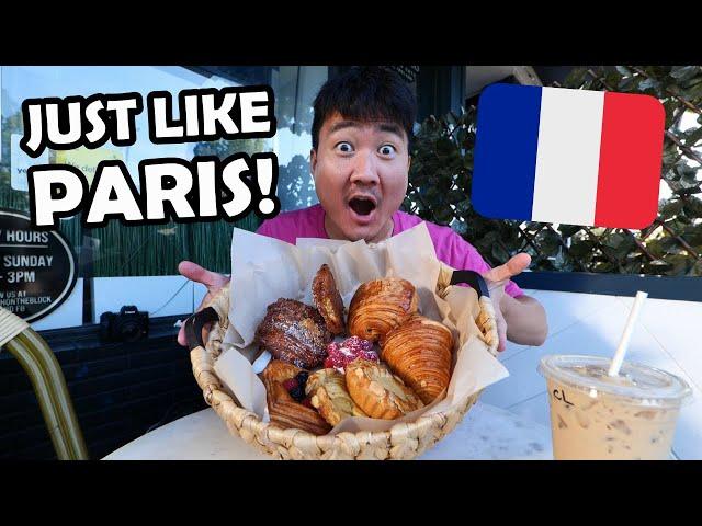 Eating at the HIGHEST RATED BAKERY in LOS ANGELES (Full Tour)