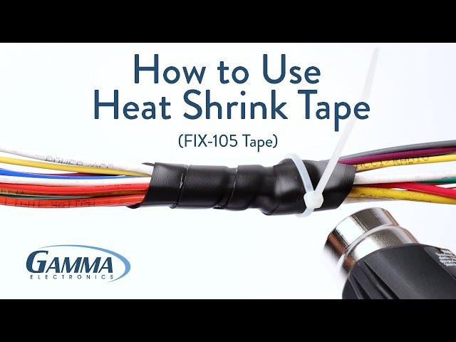 How to Use Heat Shrink Tape