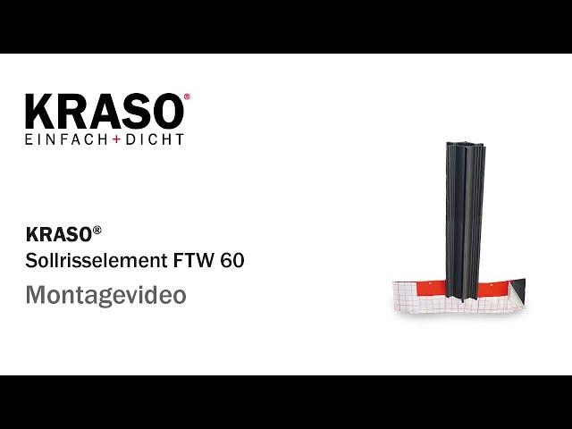 Montagevideo KRASO Sollrisselement FTW 60