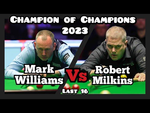 Mark Williams vs Robert Milkins - Champion of Champions Snooker 2023 - Last 16