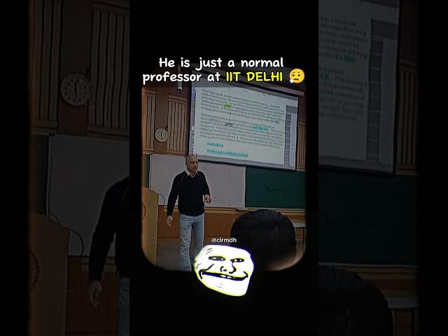 IIT Delhi's Professors are LEGENDS  | IIT JEE Motivation #iit #jee #pw #jeemains