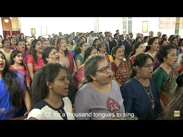 "O For A Thousand Tongues To Sing" by 250 Voice Mass Choir for Classic Hymns Album "Our God Reigns"