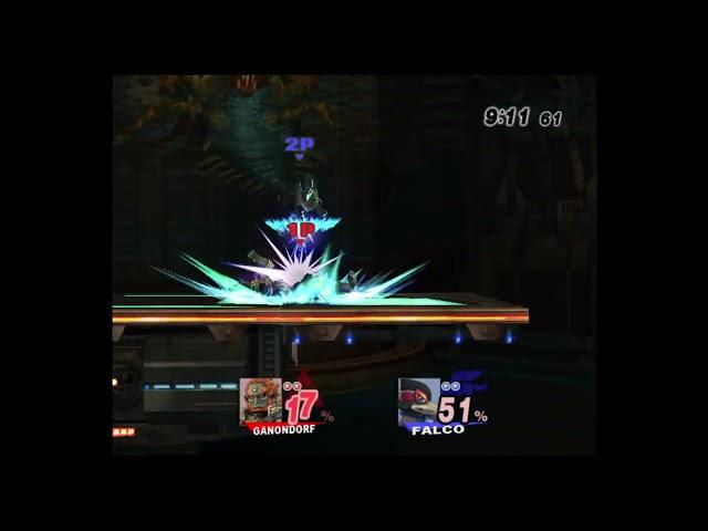 SSBB TAS Ganondorf vs Falco