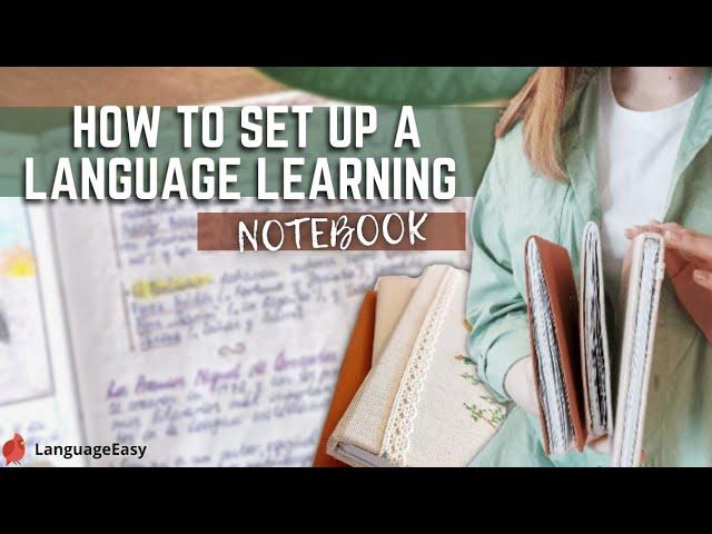 How to create a language learning journal/notebook? ️️