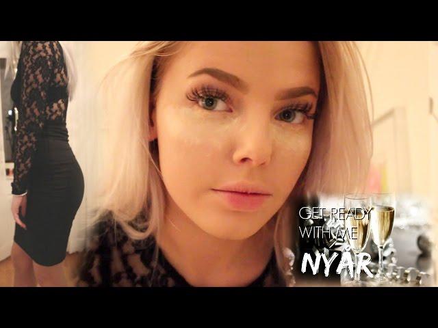 GRWM NYÅR - outfit, smink & bilder