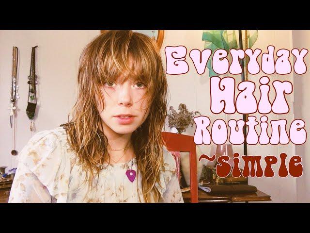 Everyday Hair Routine | Tips for Bangs