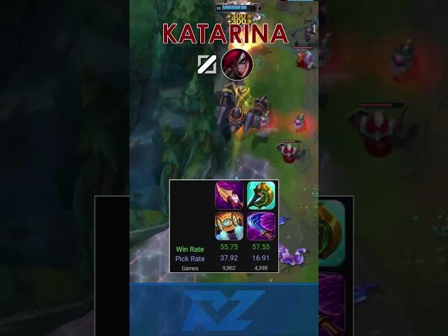 New Tank Katarina Build Taking Over Korean Solo Queue #shorts #leagueoflegends