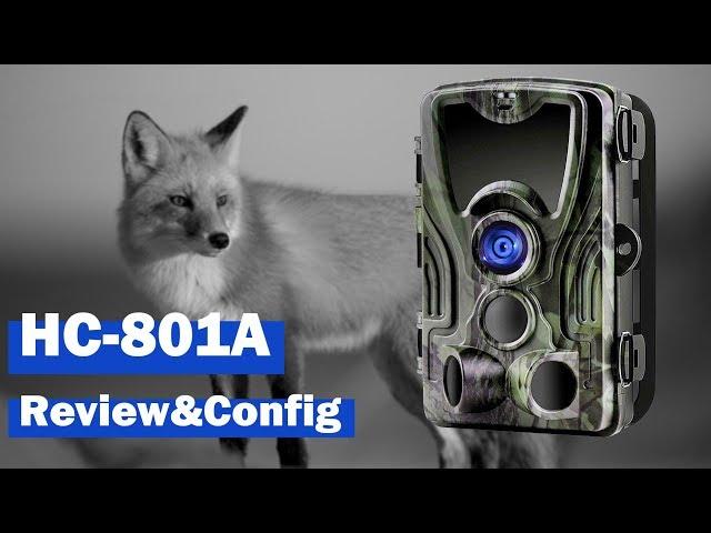 HC-801A trail camera review and configuration