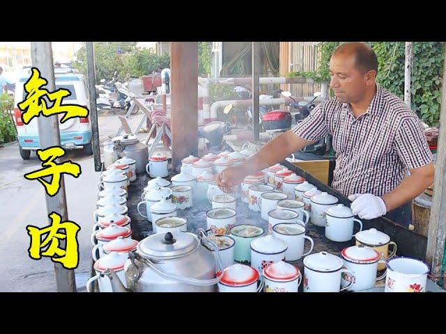 Half a century of Kashi meat spread in Kashgar, the mutton is soft and rotten, the delicious broth！