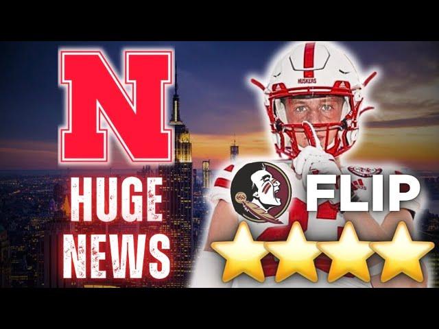 NEWS: Nebraska FLIPPING ELITE 4-STAR Chase Loftin | FSU TE Commit | Husker Football Recruiting