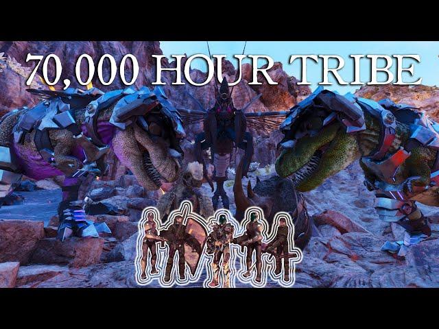 How A Tribe With 70,000 Hours Plays ARK Survival Ascended...