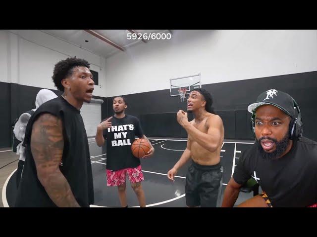 THIS GOT TOXIC! PlaqueBoyMax & Silky VS DDG & Jay Cinco 2v2 Basketball REACTION!
