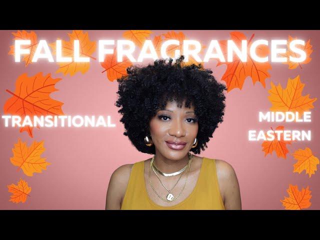 Fall Fragrances| Transitional | Middle Eastern