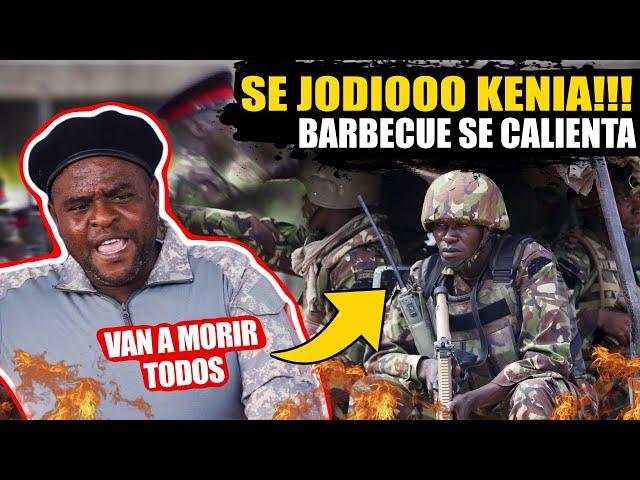 BARBECUE PICARA A TODOS LOS MILITARES DE KENIA Y DOMINICANOS EN HAITI  "MENSAJE IMPORTANTE"