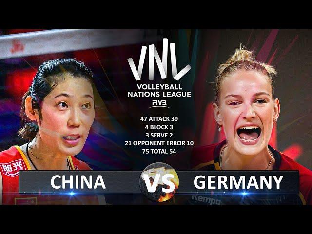 China vs Germany | Women's VNL 2024