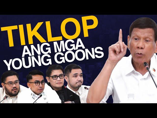 "AKALA ko ba MATATAPANG tong mga to?!" | Y0UNG G00NS NAWALAN ng YAGBOLS ng MAKAHARAP si PDU30!