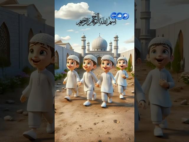 Pehla Kalma Tayyab I Pehla kalma for kids I 1st kalma | kalma tyaba| Islamic video #youtubeshorts