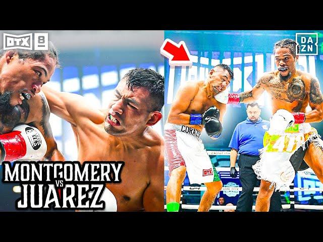 FIGHT OF THE YEAR  MALIEK MONTGOMERY VS CESAR JUAREZ FULL FIGHT | OTX 8