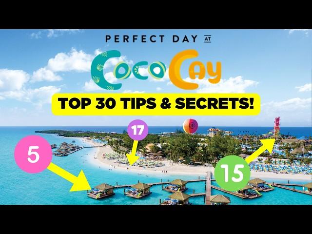 30 CocoCay TIPS & SECRETS for Royal Caribbean's private island