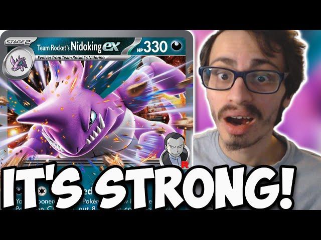 Nidoking ex Is The Strongest Poison Attacker!
