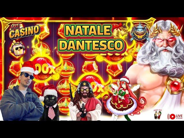 OCCHI PUNTATI‼️‍⬛NATALE DANTESCOMAX WIN?!CASINO LIVE STREAMING  20:00 SLOT ONLINE 