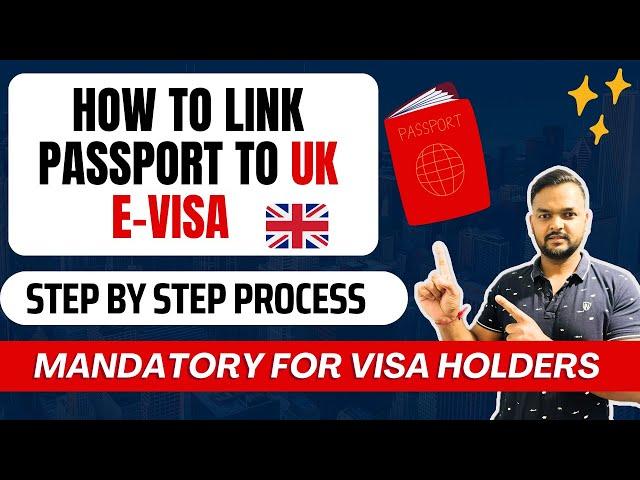 How to Link Your Passport to a UK e-Visa | How to  update details on UK Visa Account