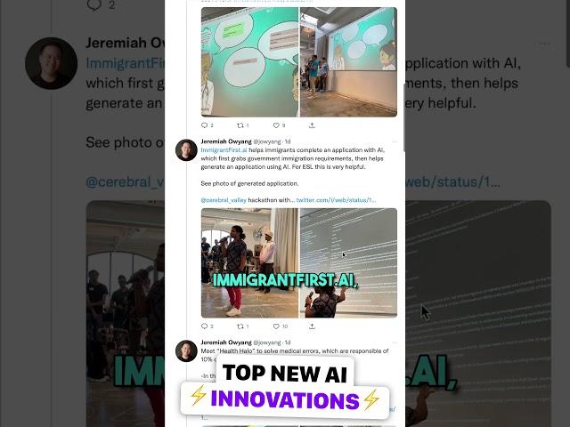4 Cutting Edge AI Innovations from Silicon Valley!