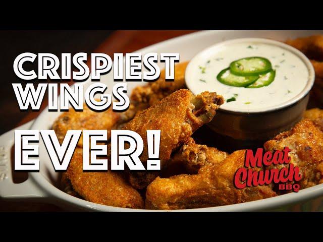 Crispiest Chicken Wings Ever