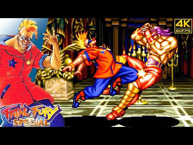 Fatal Fury Special - Duck King (Arcade / 1993) 4K 60FPS