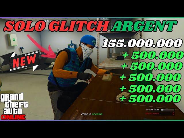 NEW SOLO GLITCH ARGENT FACILE +500.000$ EN ILLIMITÉE! EN 10 MIN  MISSION VINCENT GTA5 ONLINE 1.70