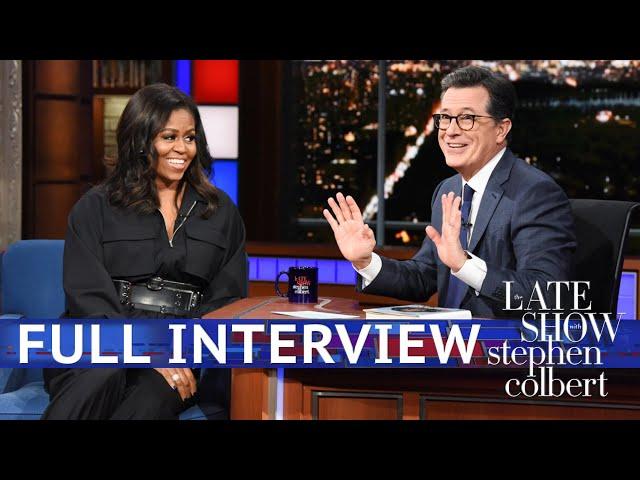 Full Interview: Michelle Obama Talks To Stephen Colbert