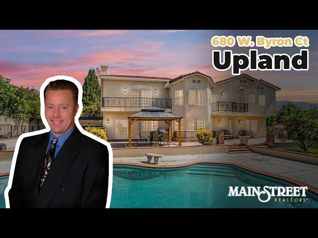 Home for Sale in Upland CA | Harry Hall with Mainstreet Realtors