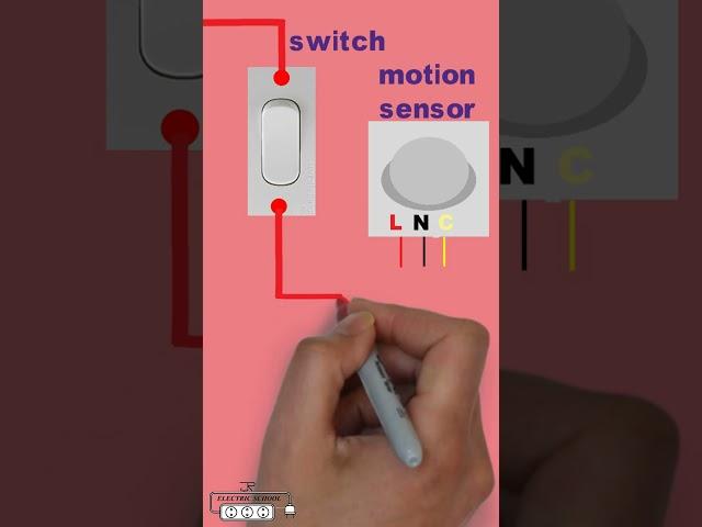 Motion sensor wiring diagram