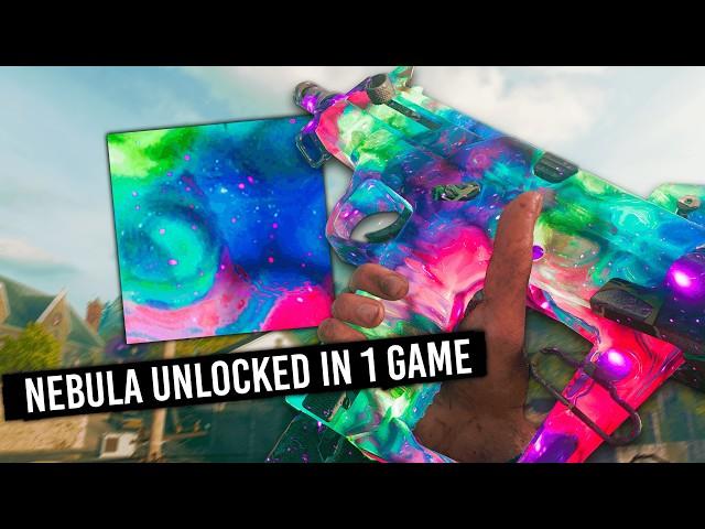 How To Unlock NEBULA CAMO in 1 Game on Liberty Falls