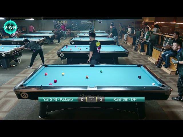 Babak Utama Dark Horse 9 Ball Tournament Pemula B, 3 & 4 Se - KALTIM