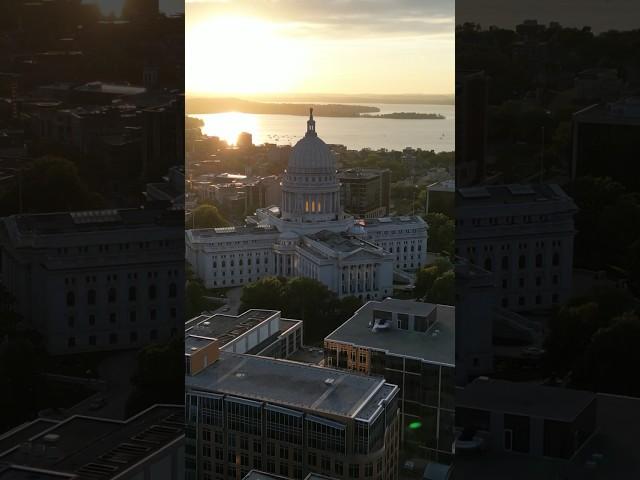 ️ Isthmus beauty | Madison between 2 lakes - Wisconsin’s vibrant capital city 