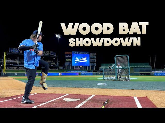 2024 WOOD BAT SHOWDOWN | Baseball Bat Bros @RRExpressBaseball