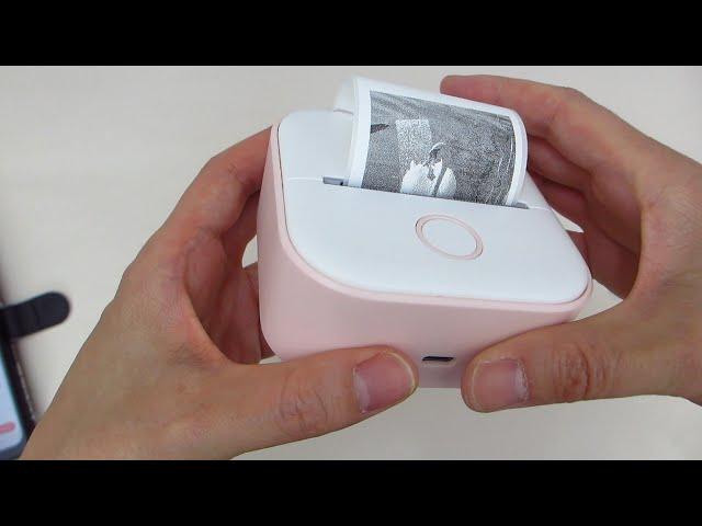 Memoking Label Maker | Phomemo T02 Mini Portable Small Printer | Mini Sticker Printer: Demo