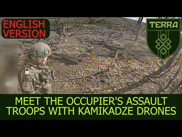 ENG. VER. Meet the occupier's assault troops with kamikaze drones. Kharkiv direction