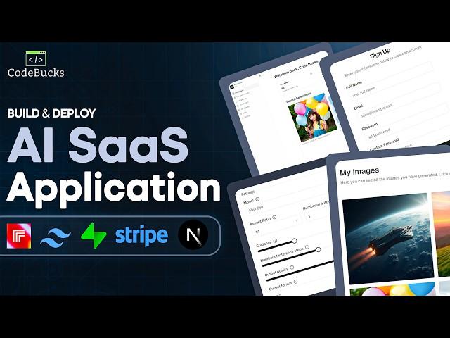 Build & Deploy a Full Stack AI Sass application using Next.js 15, Supabase, Replicate API and Stripe