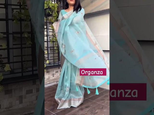 Organza Tissue silk sarees