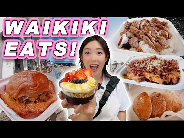 Where to Eat in Waikiki! || [Oahu, Hawaii] Low Key Spots all around Waikiki!